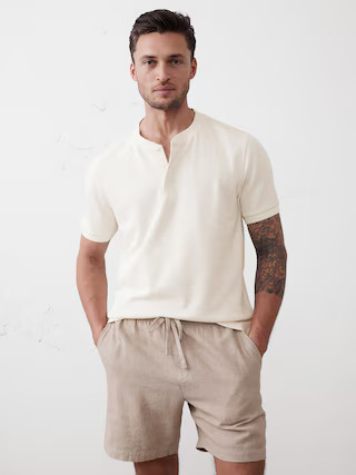 Textured Henley | Banana Republic Factory | Banana Republic Factory