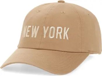 New York Cotton Baseball Cap | Nordstrom