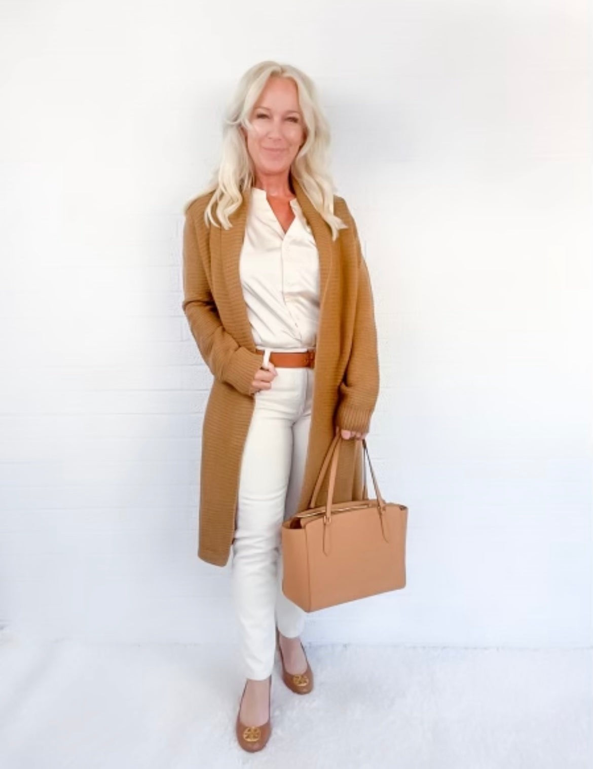 Keep Me Close Cardigan | Peppered with leopard