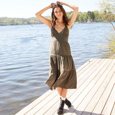 Women's Sleeveless Tiered Dress - Wild Fable™ | Target