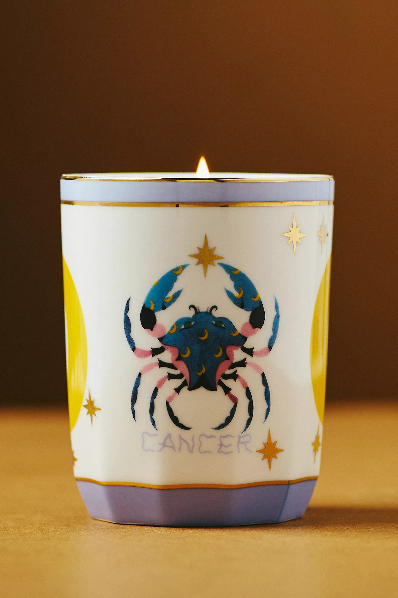 Lou Benesch x Anthropologie Stargazer Zodiac Boxed Candle | Anthropologie (US)
