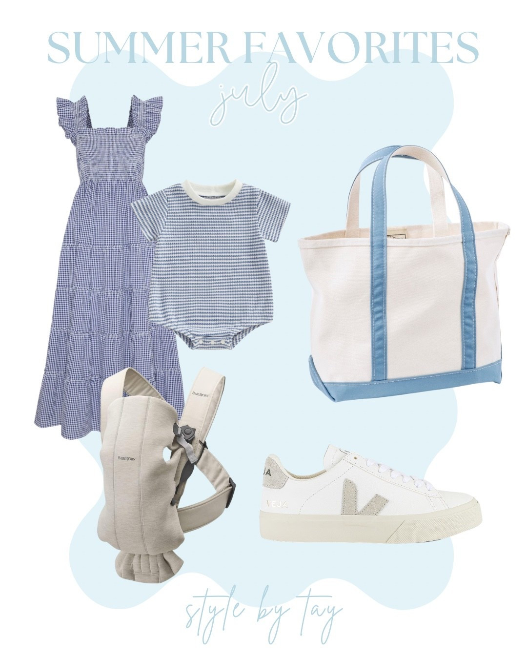 July favorites for this summer 🤍

hill house dress, baby boy romper, boat toaster bag, baby carrier, white sneakers 

#LTKFindsUnder100 #LTKBaby #LTKSeasonal
