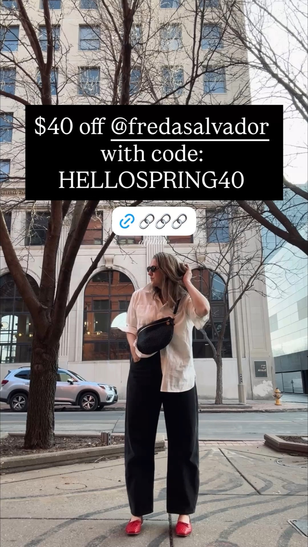 $40 off @fredasalvador with code: HELLOSPRING40 affiliate