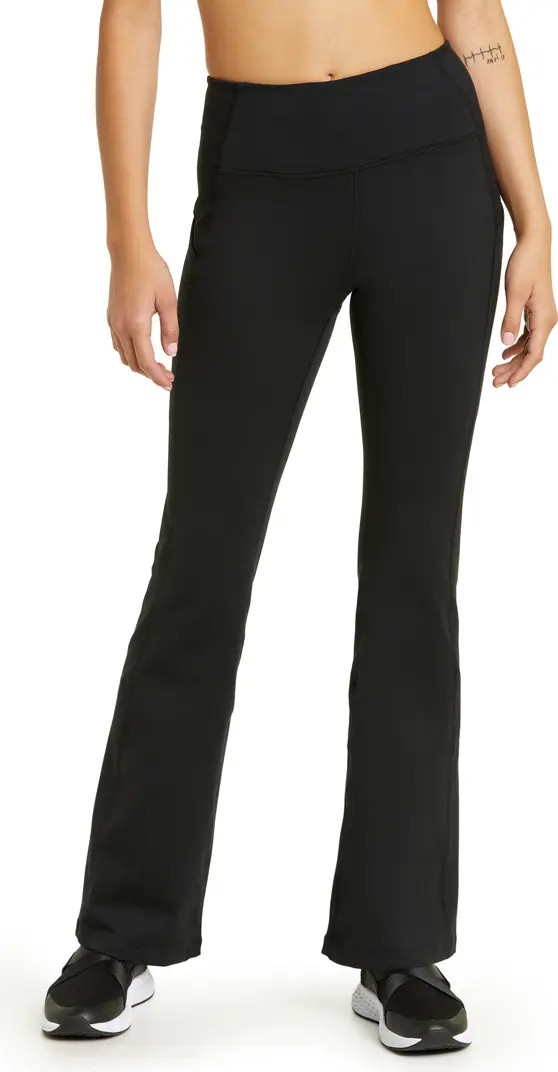 Live In High Waist Pocket Flare Pants | Nordstrom
