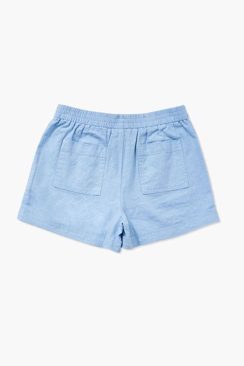 Girls Linen-Blend Shorts (Kids) | Forever 21 (US)