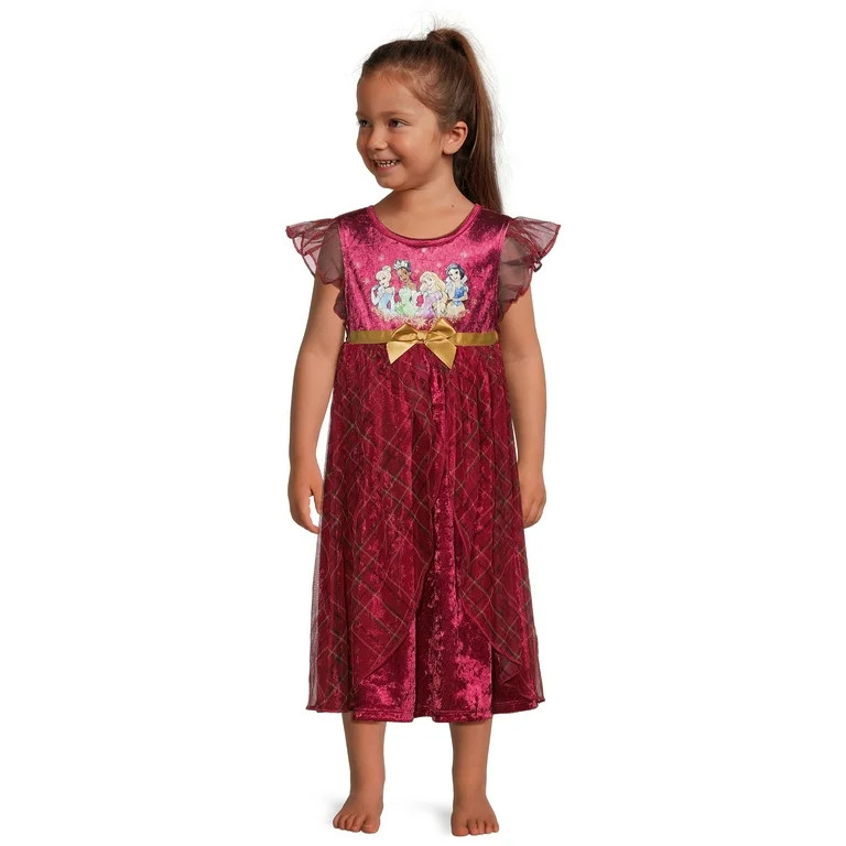 Holiday Princess Toddler Girls Fantasy Nightgown, Sizes 2T-5T | Walmart (US)