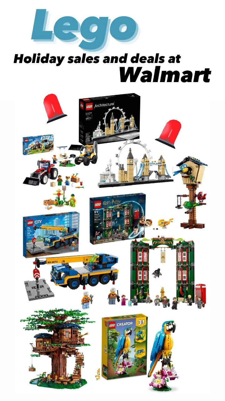 Legos don’t go on sale very often! Be sure to check out these amazing sales and deals happening @walmart right now! Perfect for starting your Christmas shopping 🌲 #walmartpartner #sponsored 

#LTKsalealert #LTKHolidaySale #LTKkids
