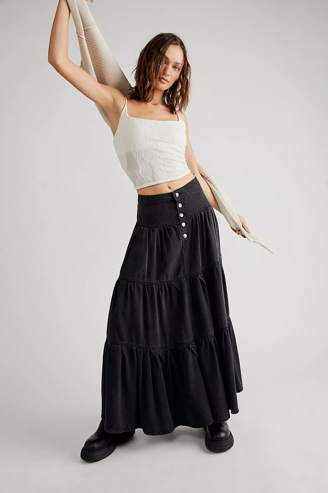 Dreamweaver Maxi Skirt | Free People (Global - UK&FR Excluded)
