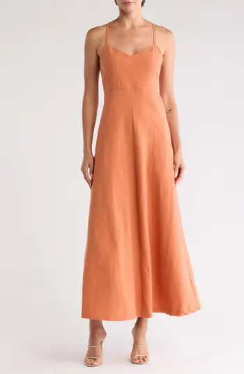 Theory Haranna Crossback Maxi Dress | Nordstromrack | Nordstrom Rack