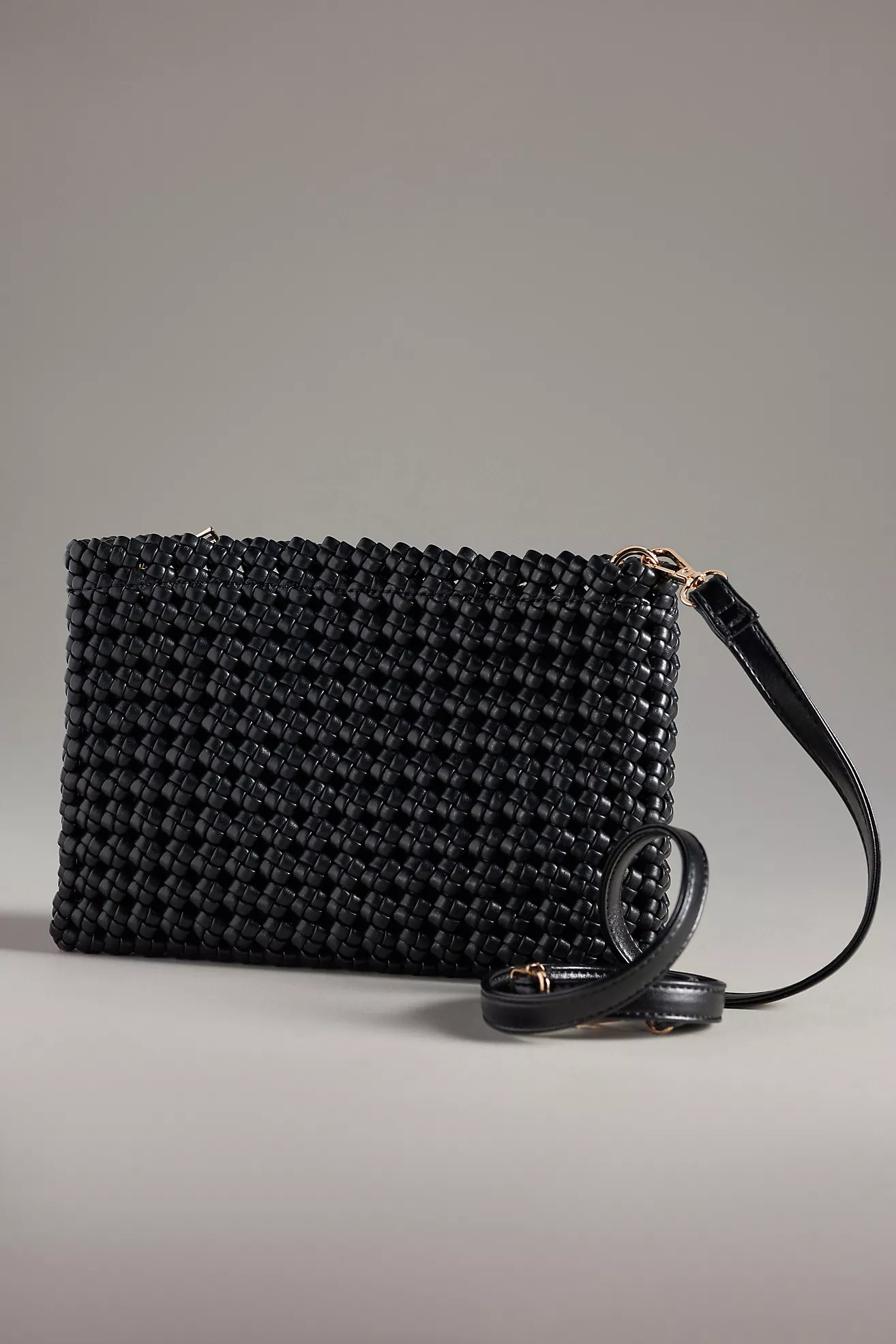 The Kalani Woven Knot Clutch: Faux Leather Edition | Anthropologie (US)