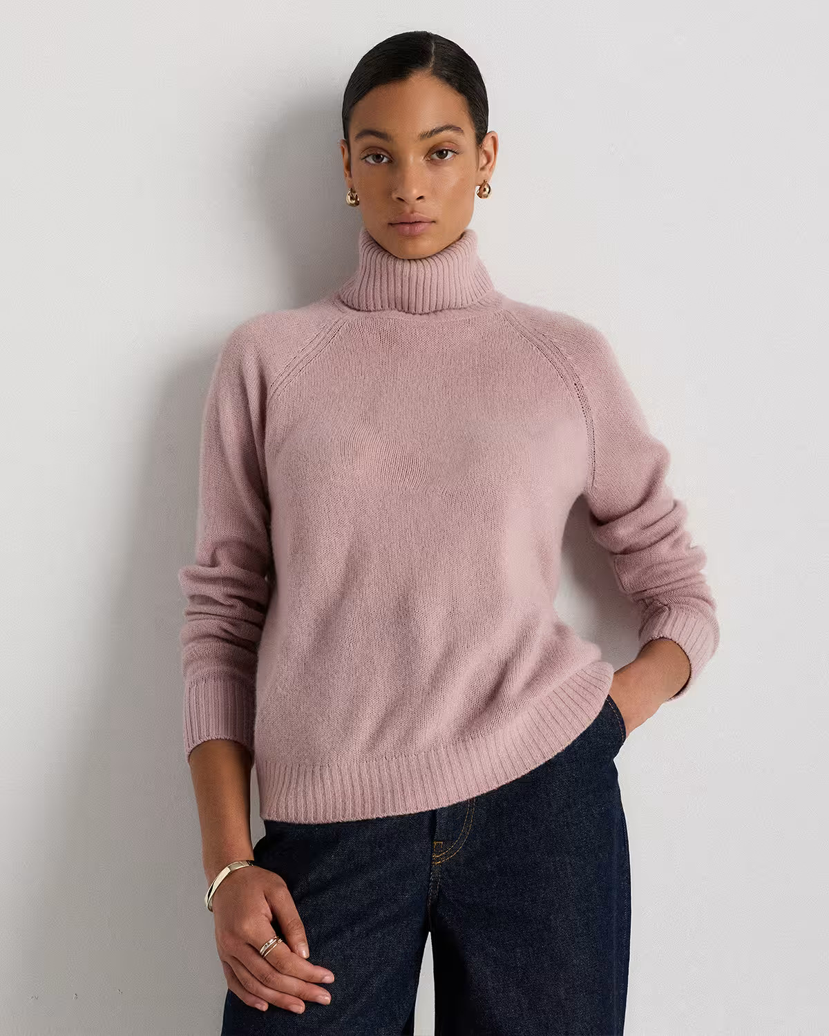 100% Yak Wool Turtleneck Sweater | Quince
