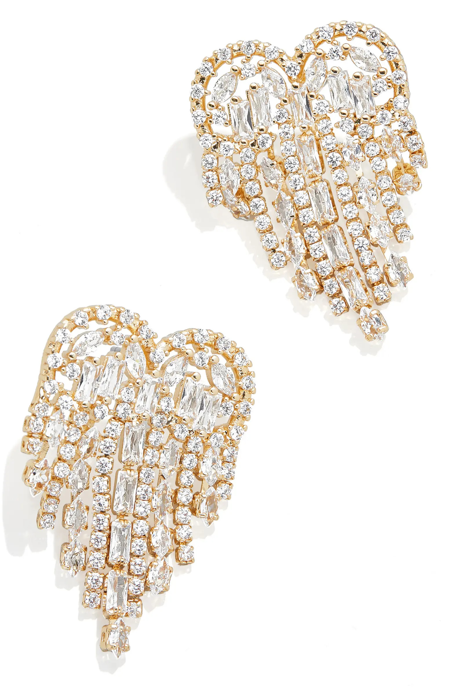 Kari Heart Fringe Earrings | Nordstrom