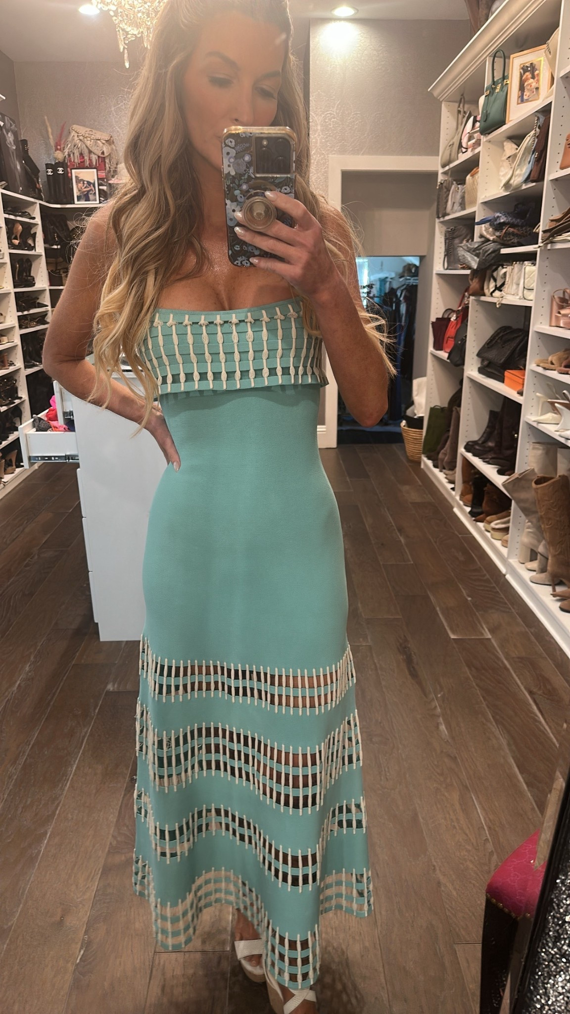 Spring in bloom…this #alexis dress was from last season but the blues still remind me Spring'

#LTKOver40 #LTKSeasonal #LTKootd