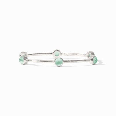 Milano Luxe Bangle - Pavé Cubic Zirconia / Large | Julie Vos