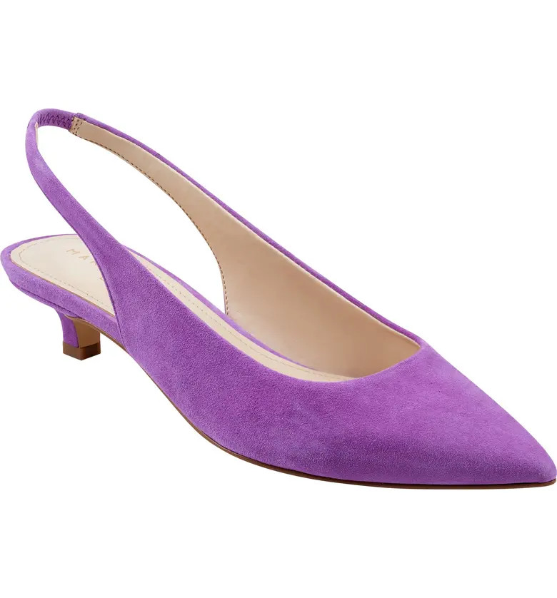 Posey Kitten Heel Slingback Pump (Women) | Nordstrom