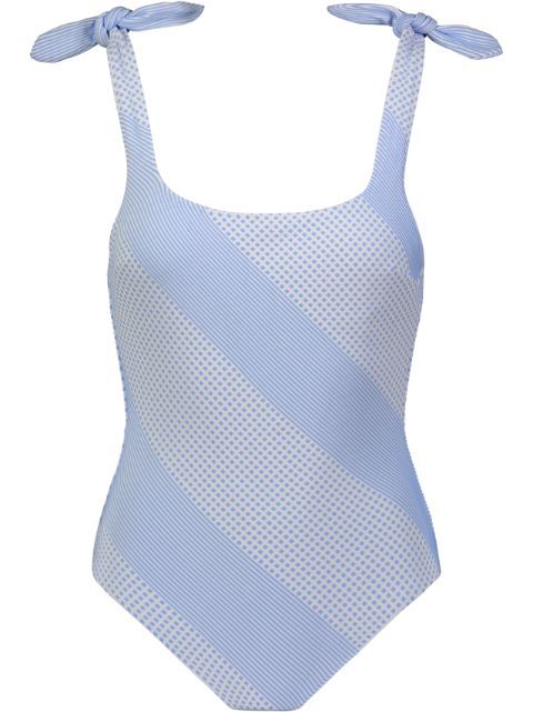 shoulder-tie swim suit | Farfetch (RoW)