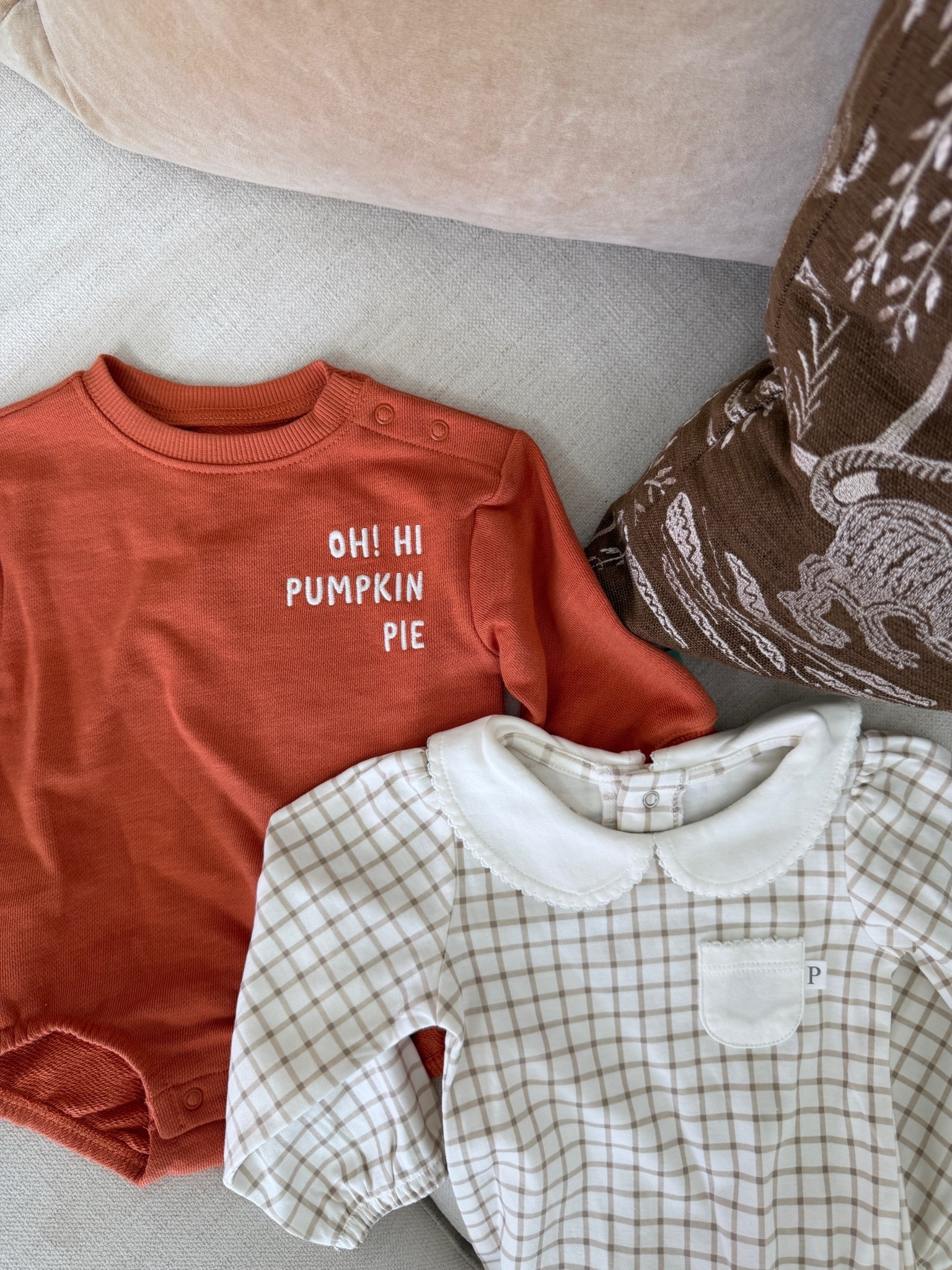 Adorable baby outfits for fall time. 100% cotton which I appreciate!

#LTKSeasonal #LTKBaby #LTKmomlife