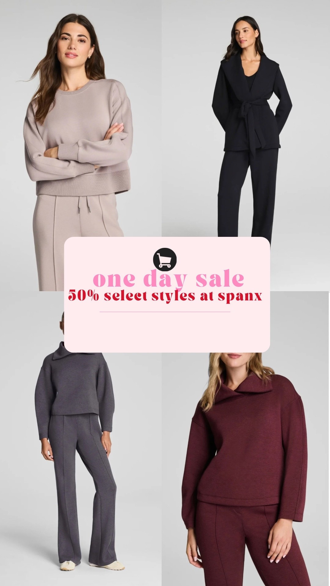 RUN!! lots of cozy knits are 50% off at checkout today at Spanx! 

#LTKGiftGuide #LTKFindsUnder100 #LTKSaleAlert
