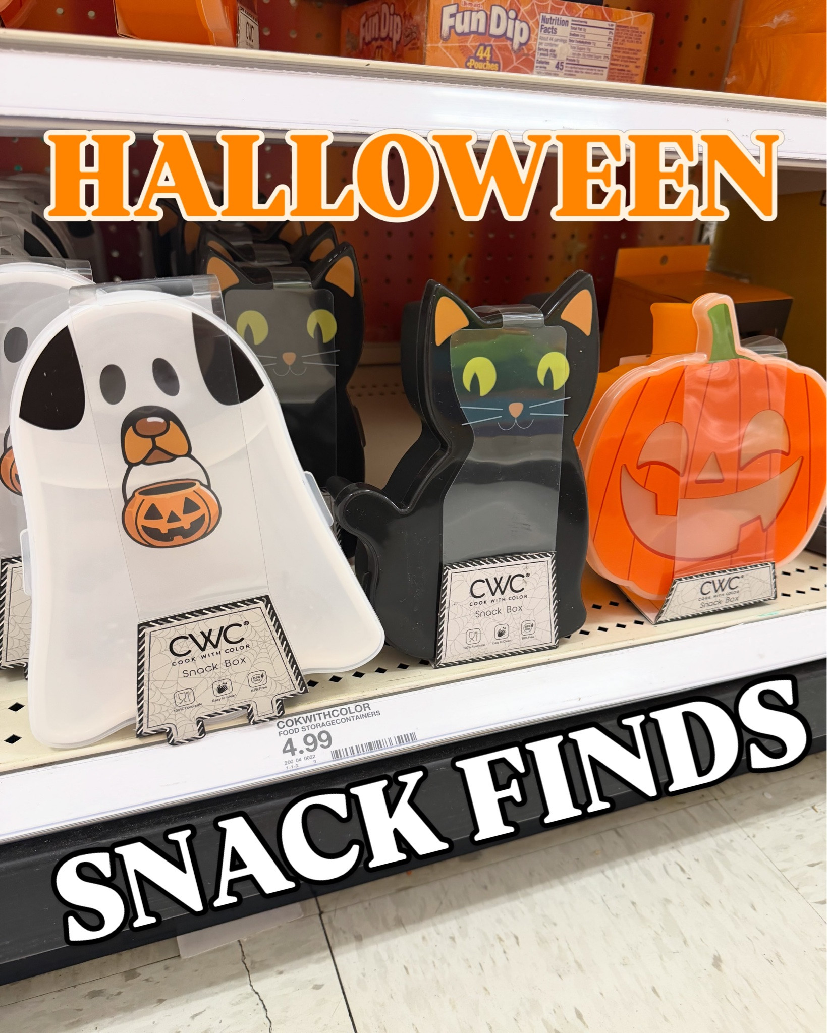 Halloween Fun Snack Finds 🎃🍫
Comment BOO for links to everything sent to your dms! 
•
•
•
Target finds, target Halloween, Halloween candy, clean candy, Halloween gifts, boo basket