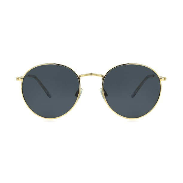 Foster Grant Mens Round Gold Sunglass - Walmart.com | Walmart (US)