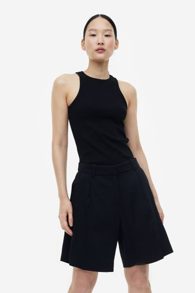 Ribbed vest top | H&M (UK, MY, IN, SG, PH, TW, HK)