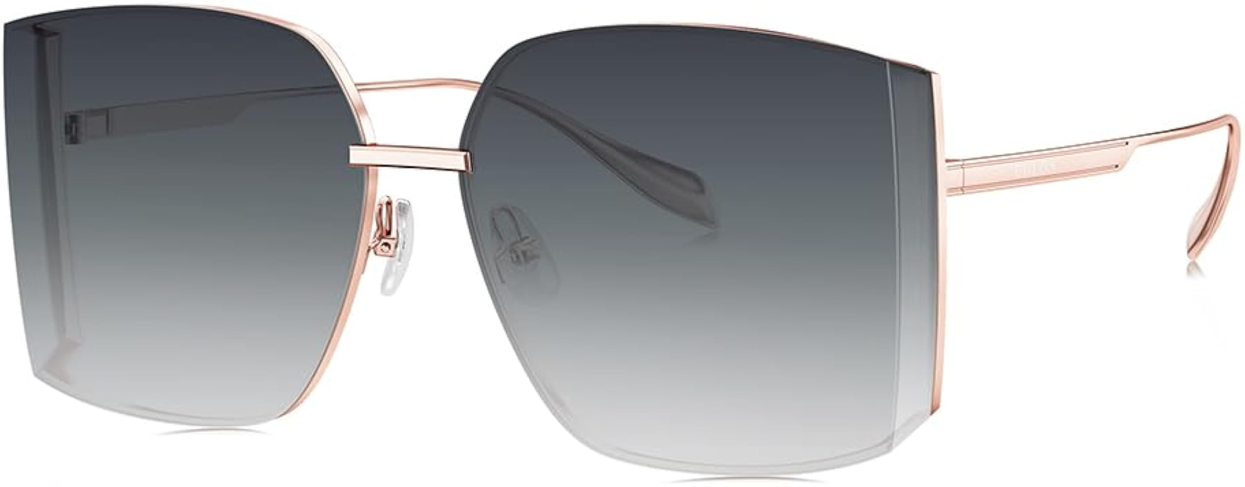 BOLON Women Cool Oversized Wrap-around Trendy Sunglasses, Exclusive Eyewear Brand of EssilorLuxot... | Amazon (US)