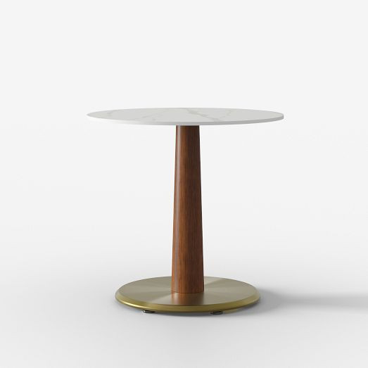 Claire Round Dining Table - Porcelain | West Elm (US)