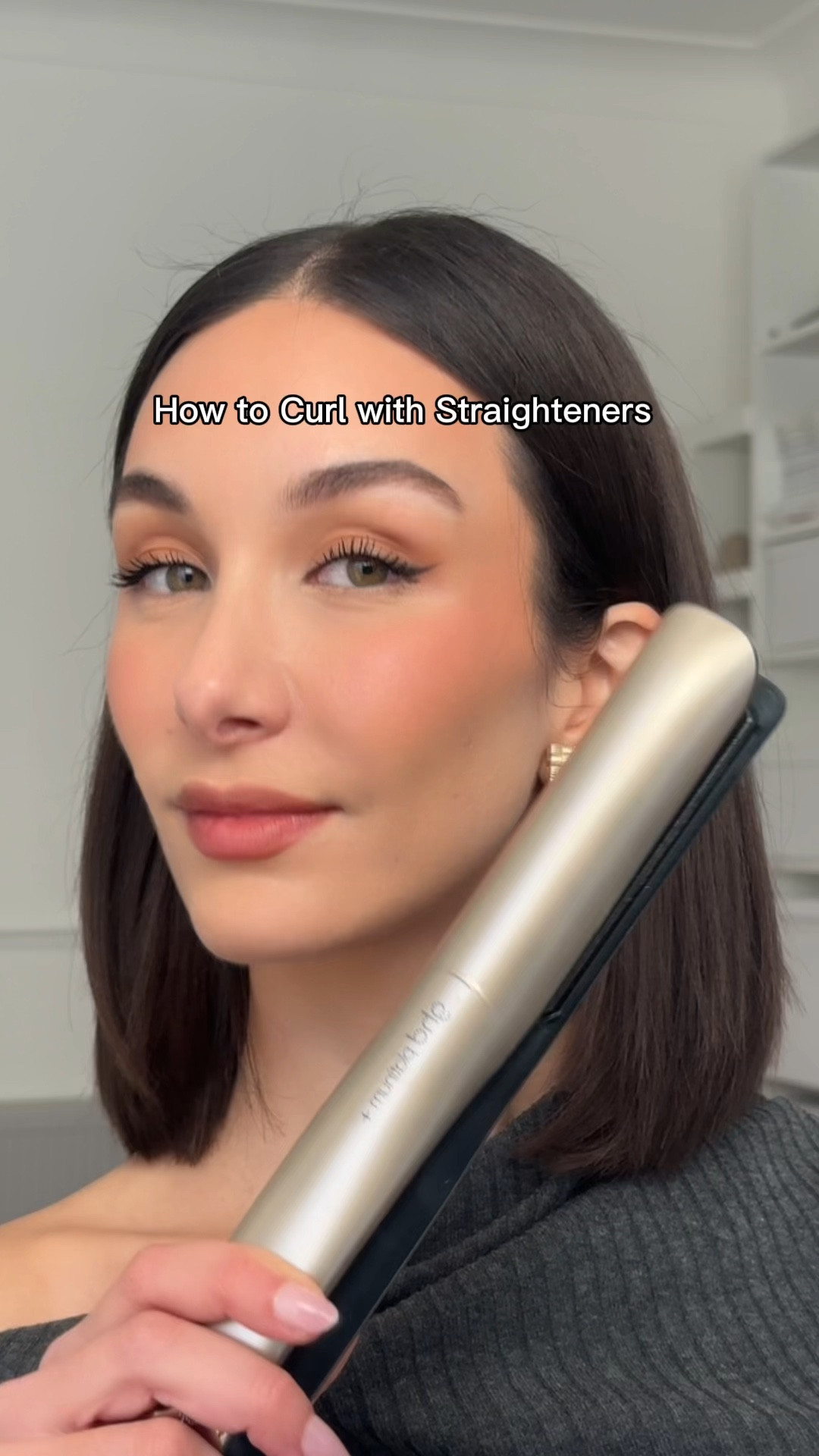 How to curl hair with straighteners 🤍

#LTKbeauty