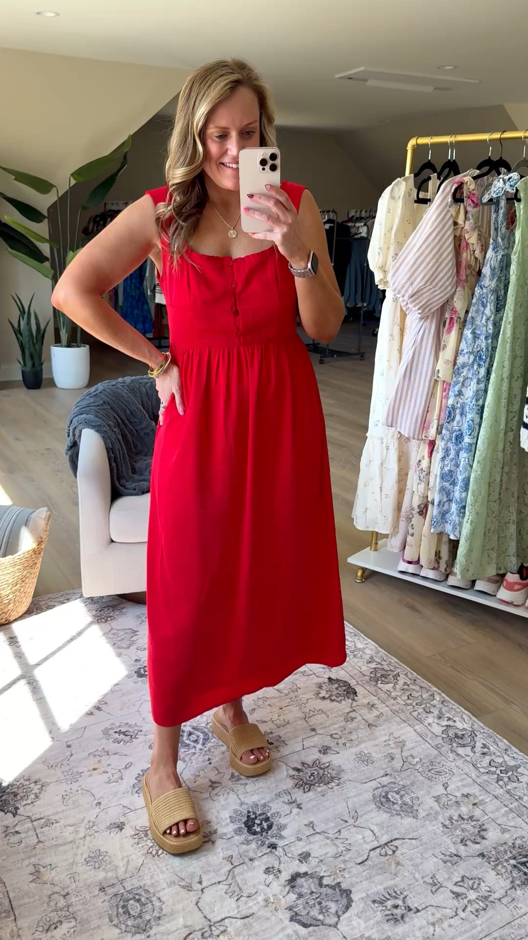 Perfect summer dress! Fits TTS