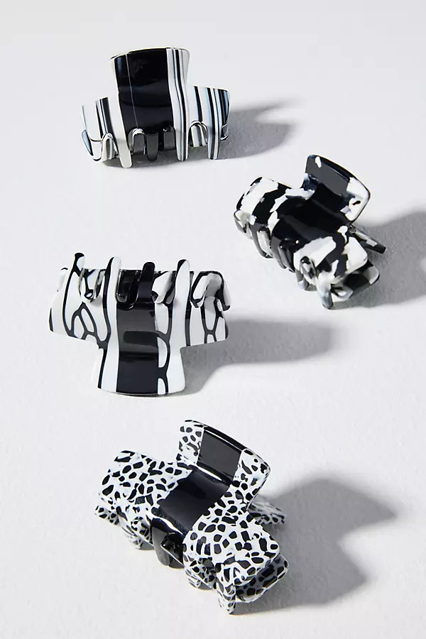 Mini Claw Clips, Set of 4 | Anthropologie (US)