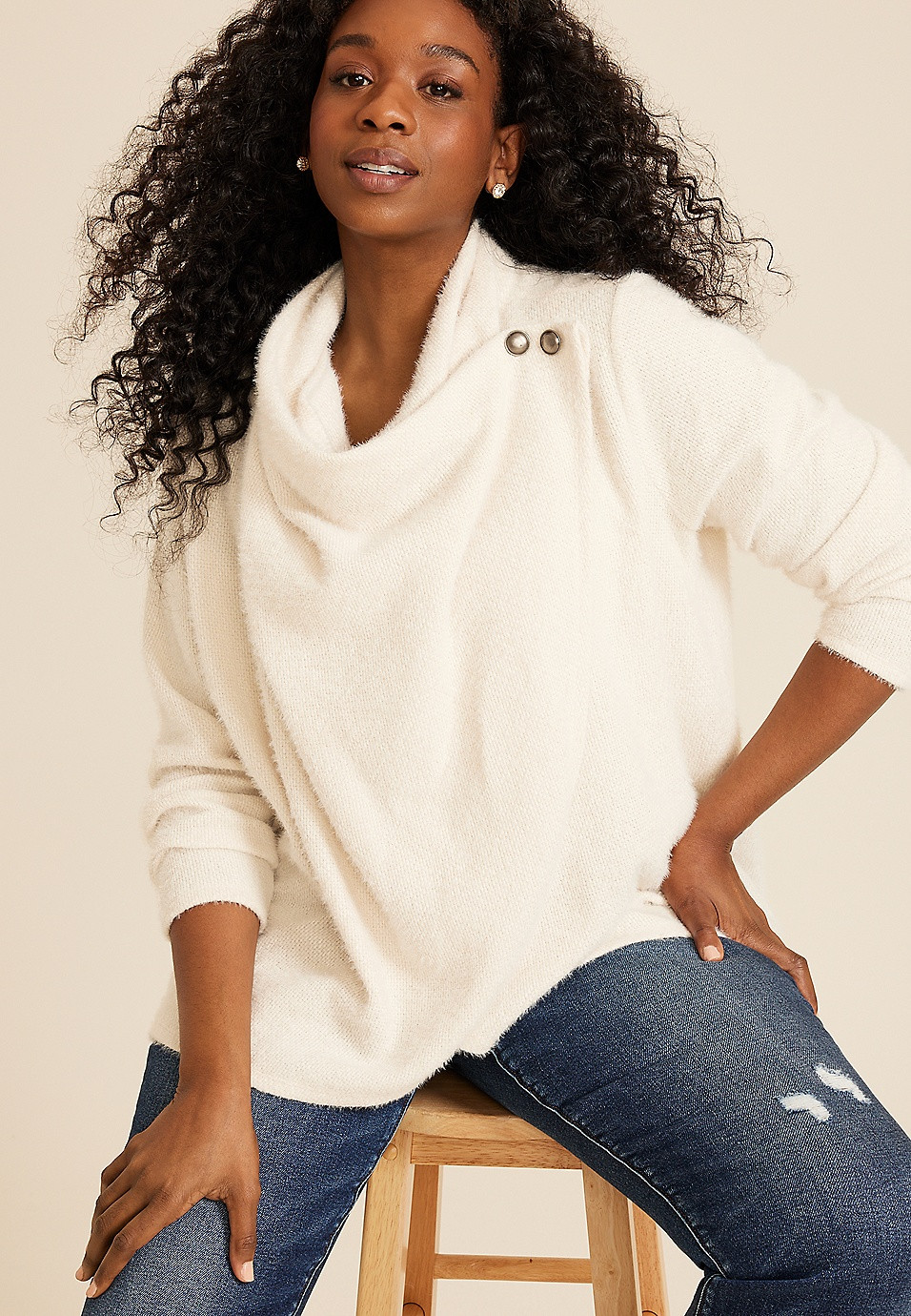 Plus Size Asymmetrical Cardigan | Maurices