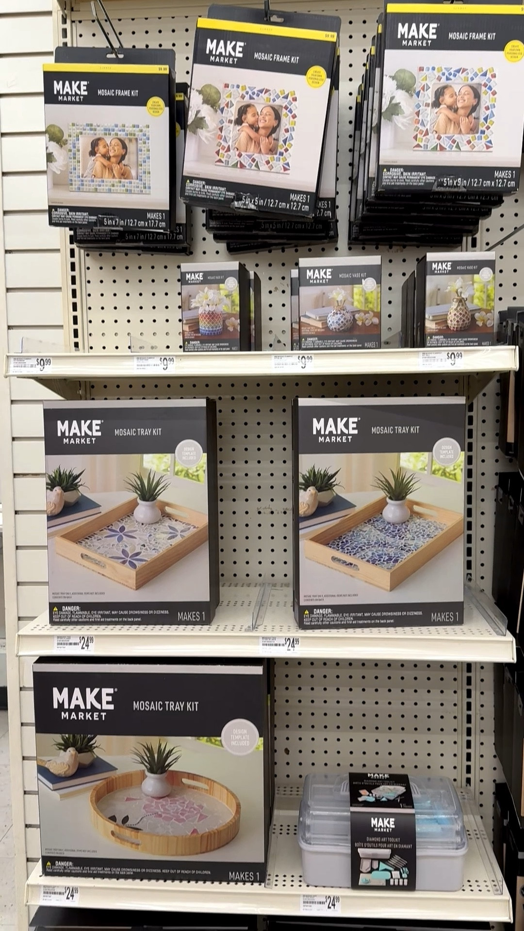 Looking for a new hobby or a creative project? Why not mosaics? ✨ 

I teach mosaics on YouTube but this warms my heart to see kits in stores too! Kits are a great way to get your feet wet with this art form. Everything you need is included in each kit. And if you decide you want to continue with mosaics and learn about tools, techniques, making custom pieces, etc then I’ve got lots of tutorials for you on my channel. 🙌

For mosaic tips, tutorials + inspiration please visit my YouTube channel: YouTube.com/julieweilbacher, and follow @julieweilbacher on Instagram.

#craftkits #mosaic #michaels #mosaicvase #mosaictray #mosaicframe #mosaicpictureframe #gallerywall #diygifts

#LTKHome