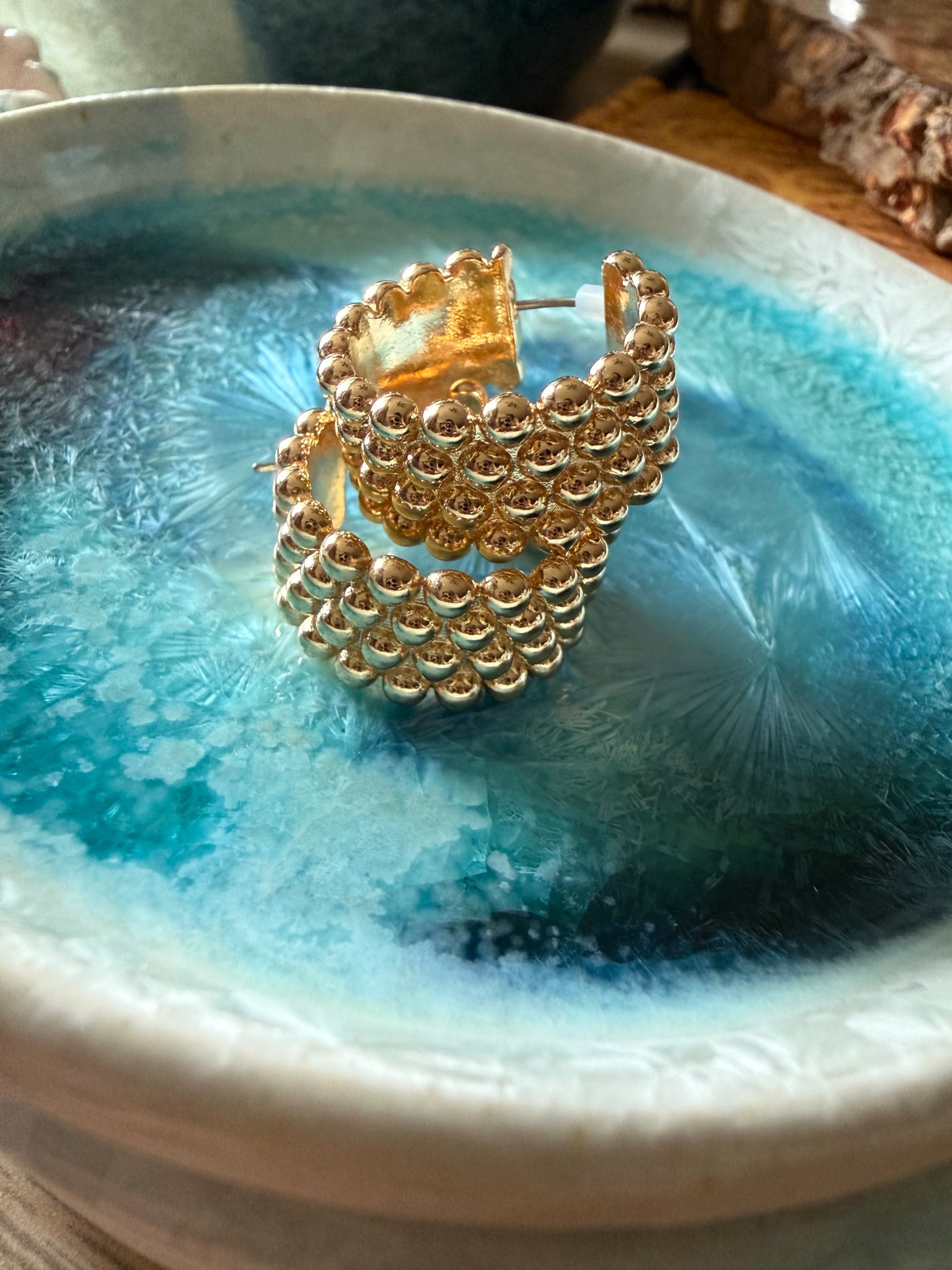 These hoop earrings are back in stock! 

#LTKGiftGuide