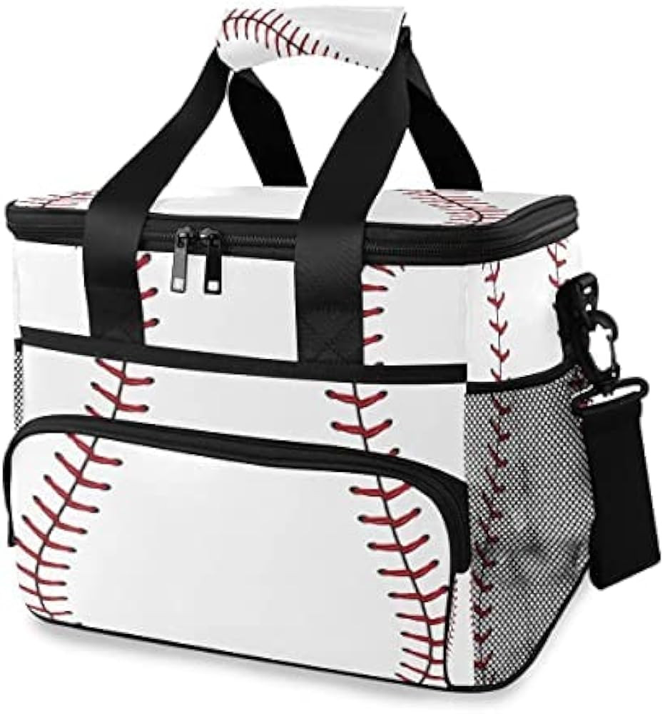 AUUXVA Cooler Bag Large Camping Cooler Tote Baseball Lunch Cooler Bag Insulated Waterproof Lunch ... | Amazon (US)