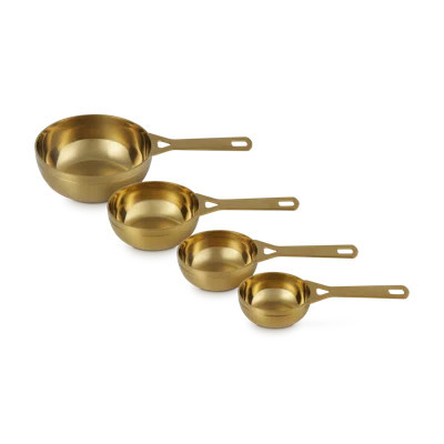 Gold Measuring Cups - Set of 4 | Wayfair North America