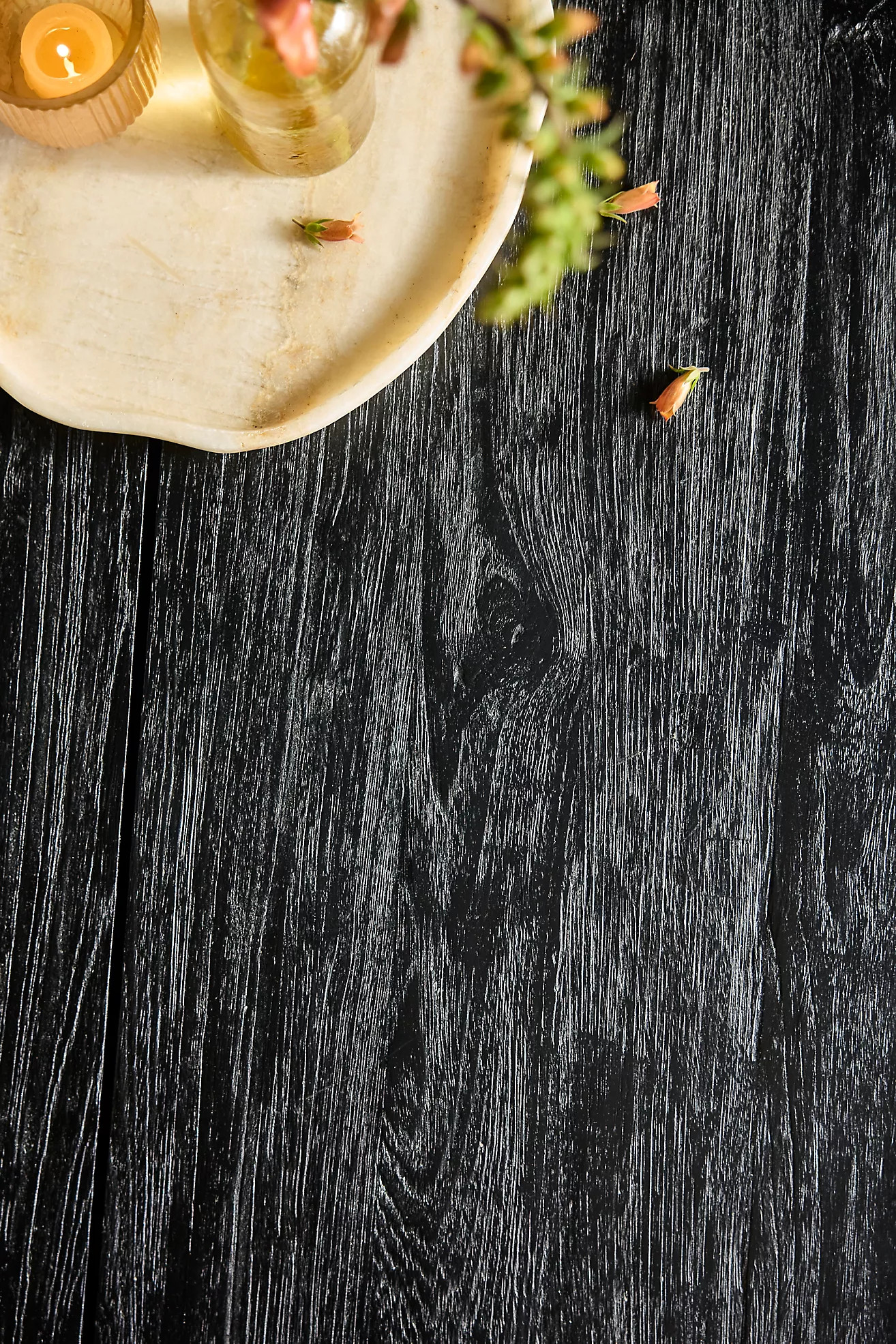 Black Recycled Teak Coffee Table | Anthropologie (US)