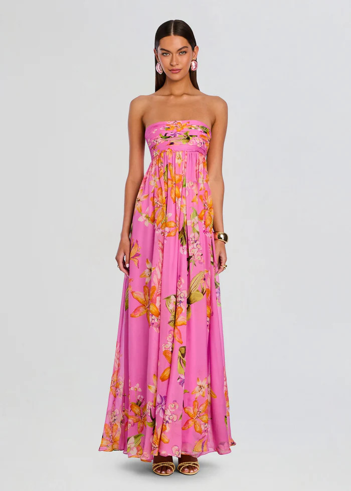 Posy Strapless Mini Dress | Retrofete