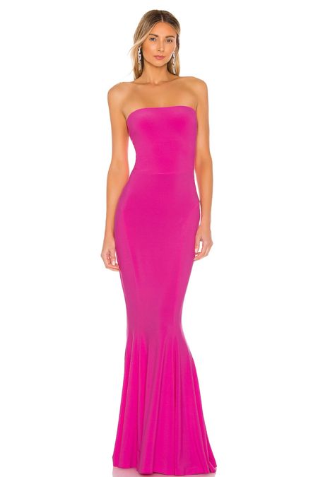You can wear this formal dress to so many events!!

Prom dress, black tie formal dress, Mexico wedding guest, destination wedding guest dress, black tie event dress, fishtail, mermaid, hot pink formal dress, strapless formal dress

#LTKU #LTKFind