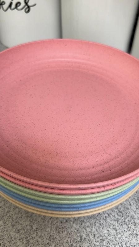 Cute summer pastel plates on Amazon! 

#LTKVideo #LTKHome