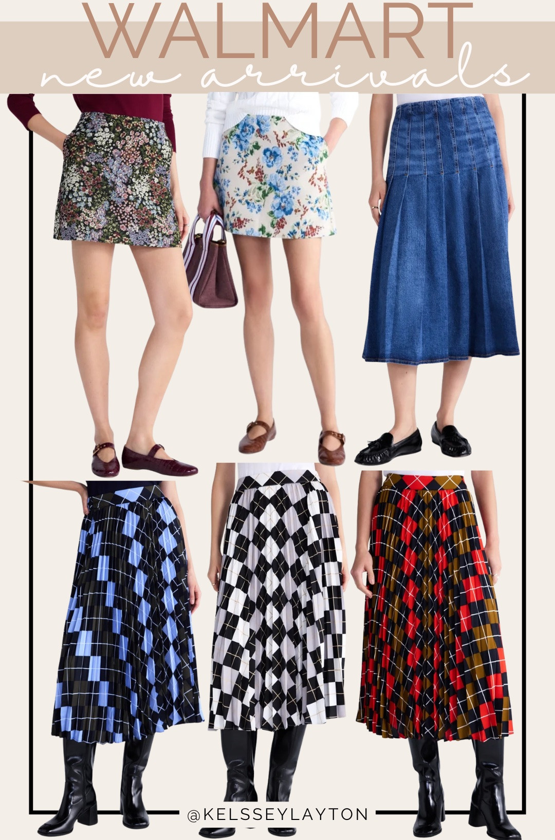 Walmart new arrivals skirts for fall

#LTKootd