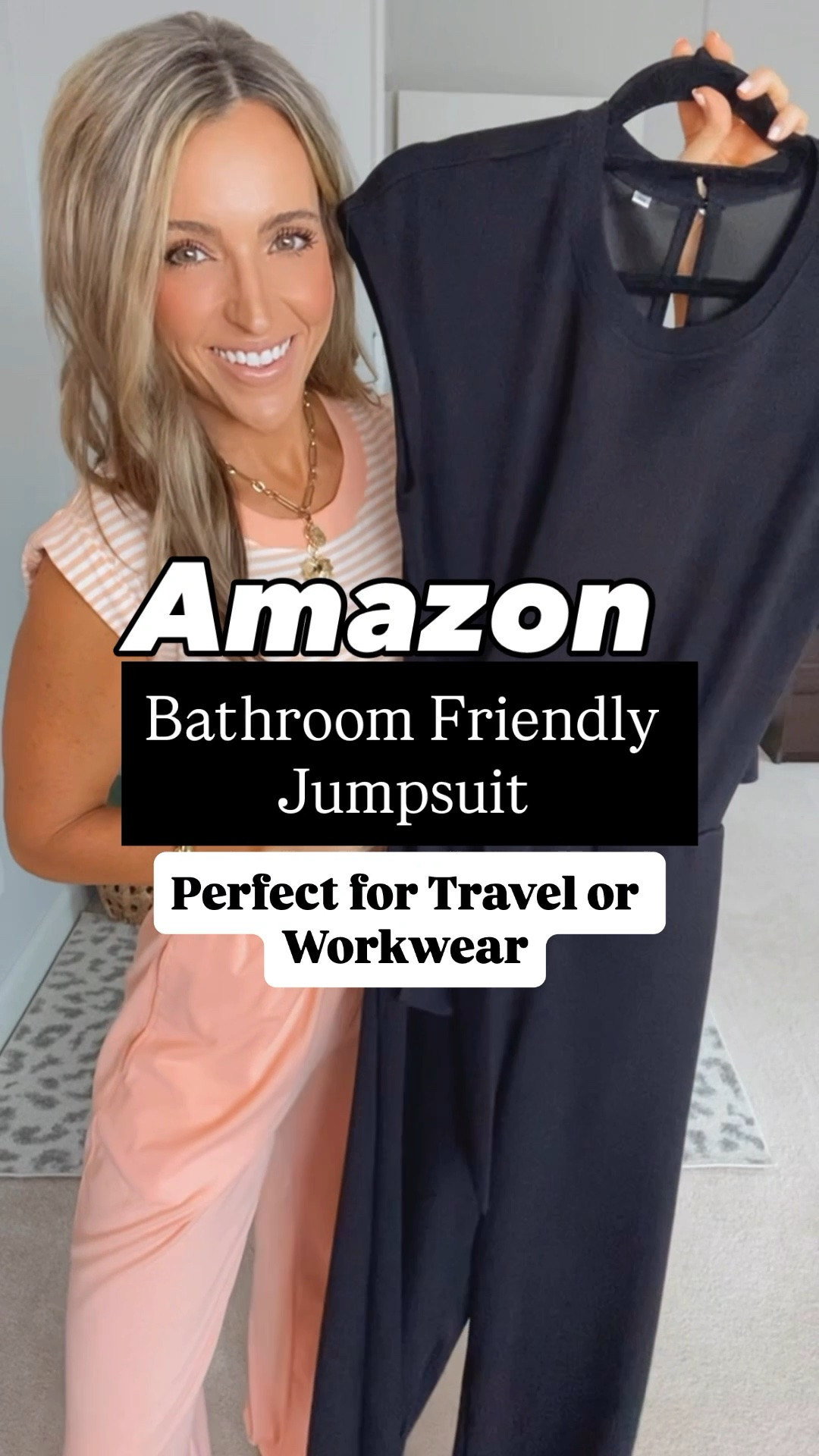 Elevated and high end tie waist jumpsuit, perfect for travel, classroom or office! Open back is bathroom friendly! Wearing xs.

#LTKTravel #LTKWorkwear #LTKPetite