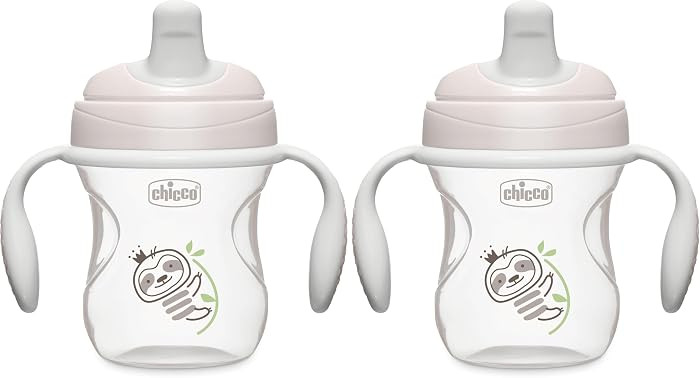 Chicco Semi-Soft Trainer with Bite-Resistant Spout and Spill-Free Lid 7oz. | Removable, Non-Slip ... | Amazon (US)