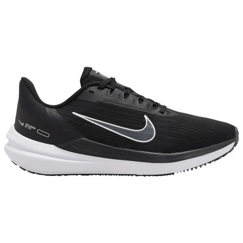 Nike Womens Nike Air Winflo 9 - Womens Running Shoes Black/White/Grey Size 7.5 | Champs Sports