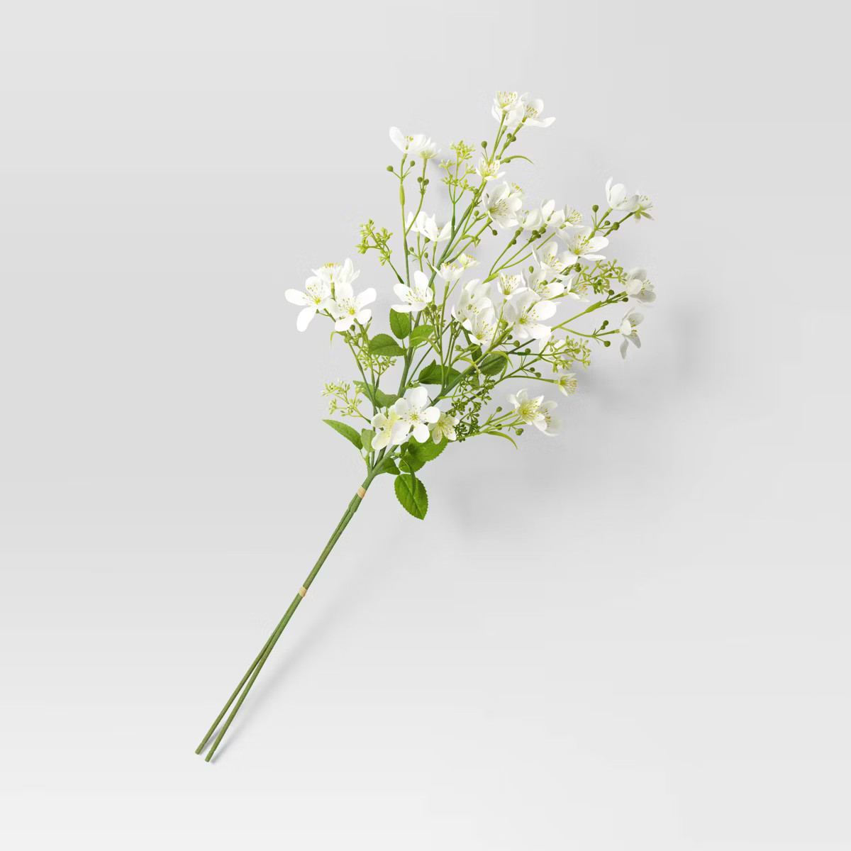 White Apple Blossom Artificial Stem - Threshold™ | Target