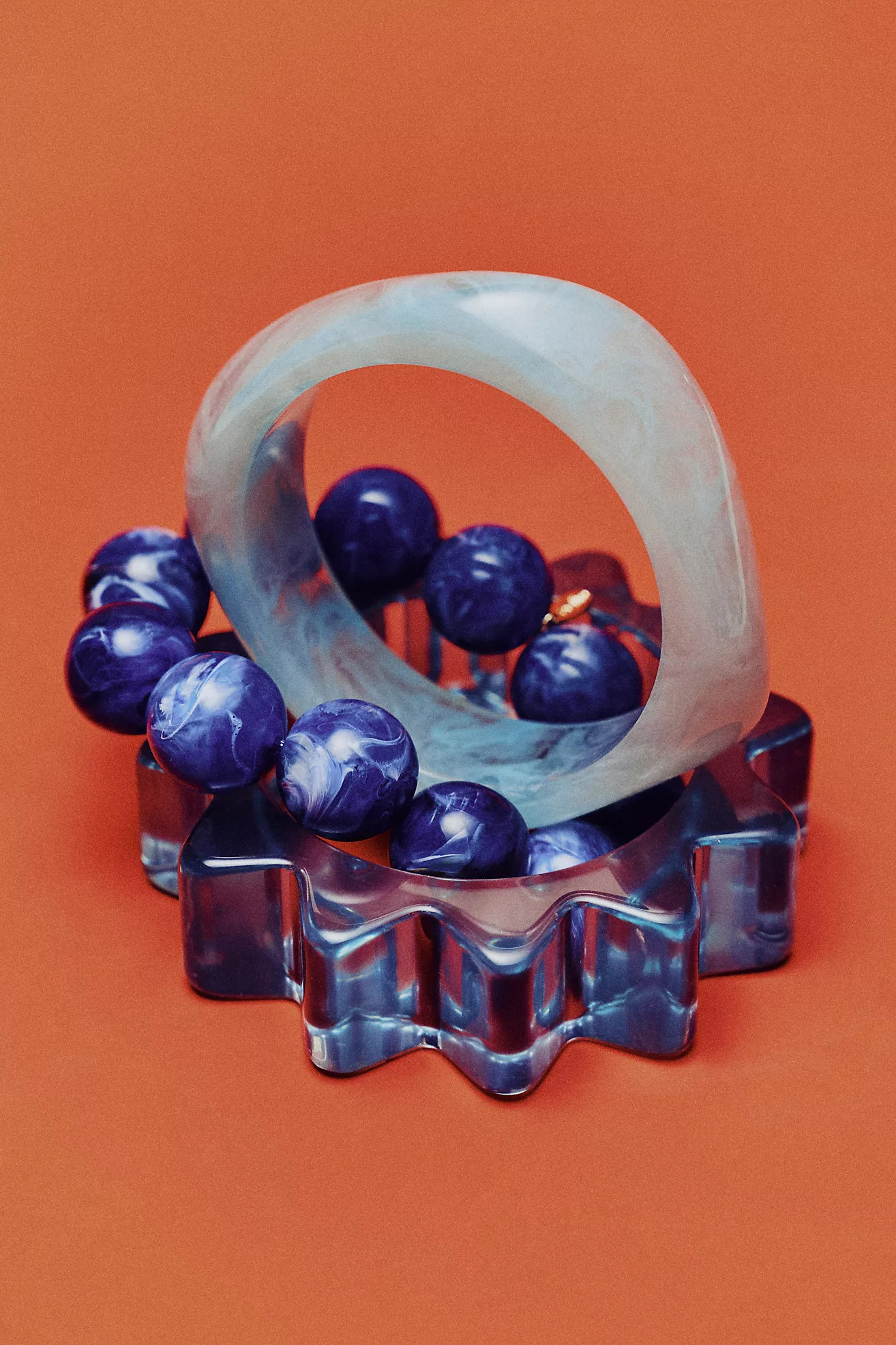 Resin Bangles, Set of 3 | Anthropologie (US)