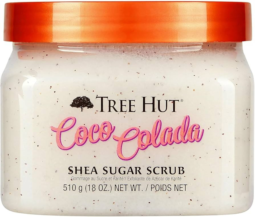 Tree Hut Coco Colada Shea Sugar Scrub, Mothers Day Gifts, Exfoliating & Hydrating Body Scrub with... | Amazon (US)