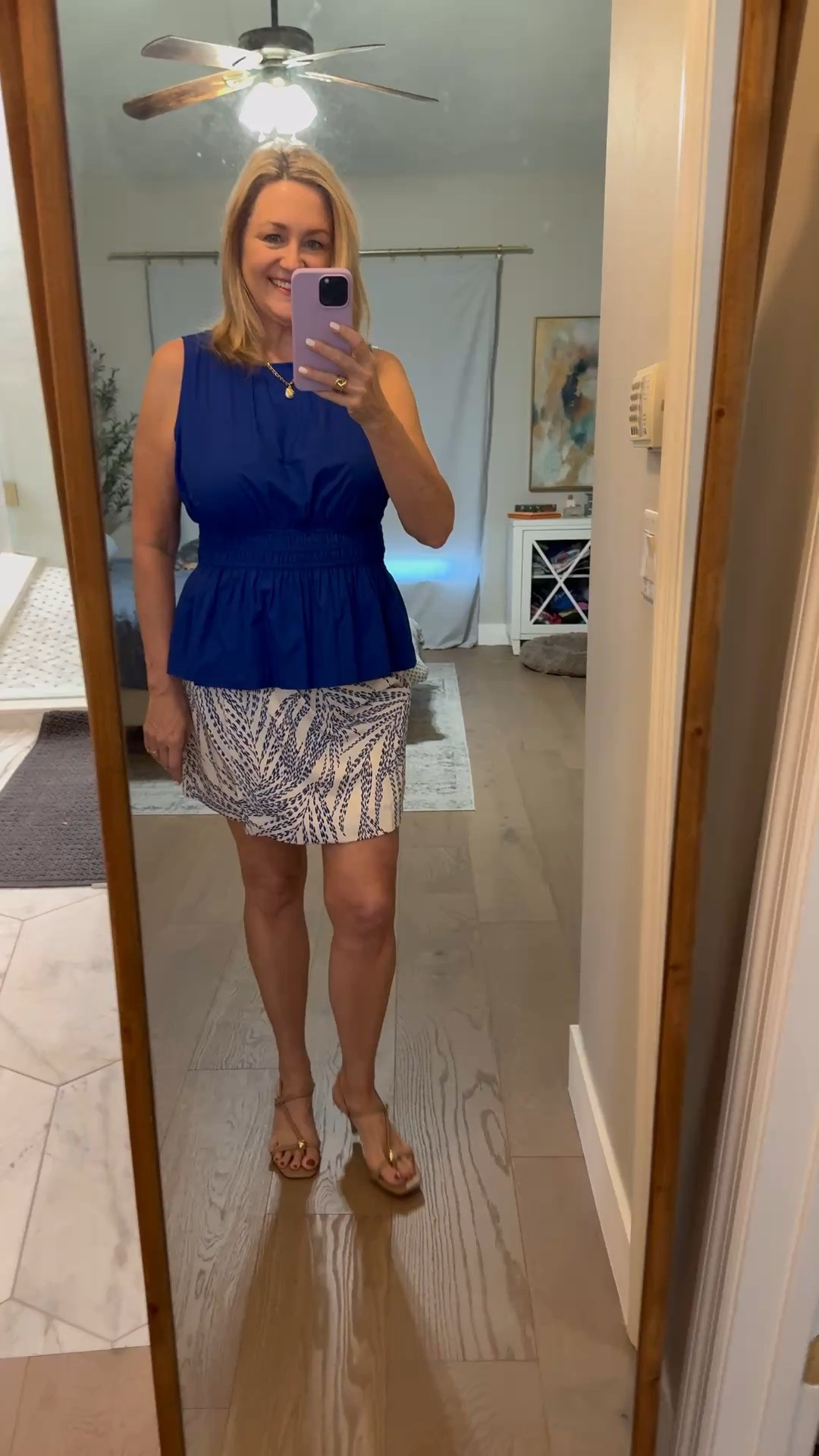 Cute outfit and love the cobalt blue!

#LTKootd #LTKSeasonal #LTKMidsize