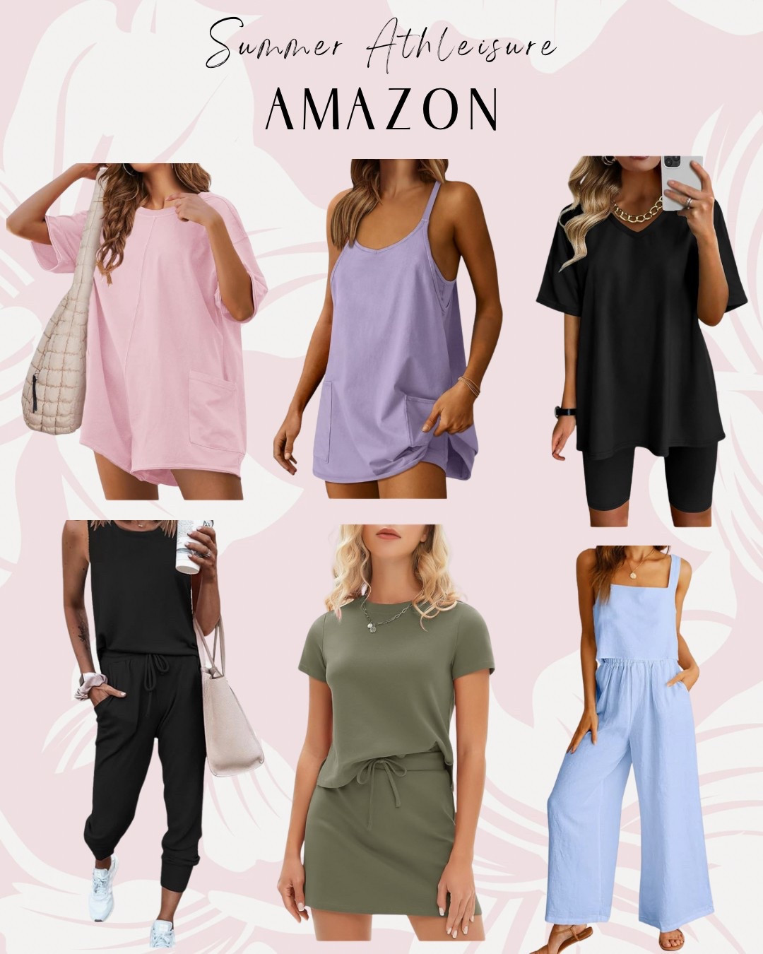 Shop some of my favorite summer athleisure outfits on Amazon!

#LTKStyleTip #LTKActive #LTKSummerEdit