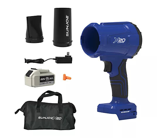 Sun Joe "Go" 20V Handheld Multi Use Turbo Blower - QVC.com | QVC