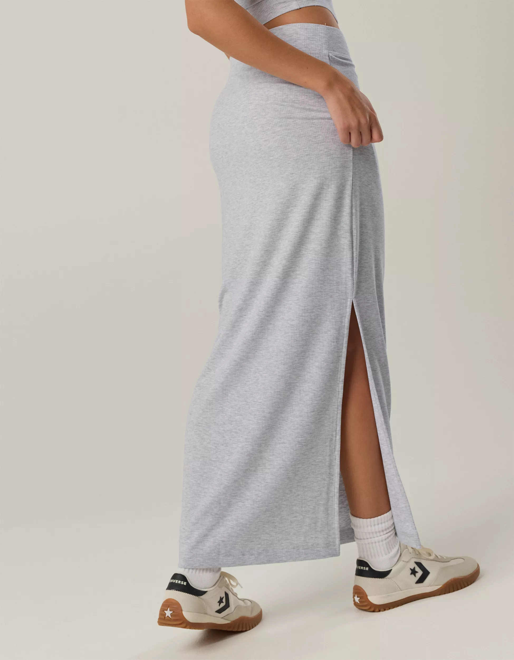 OFFLINE By Aerie Thumbs Up Heavyweight Maxi Skirt | American Eagle Outfitters (US & CA)